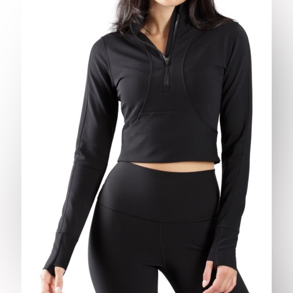 90 Degree by Flex Long Sleeve Crop Top